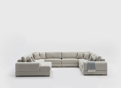 Sofa Couch Design Luxury Living Room Corner Sofa Furniture U-Shape Living Landscape